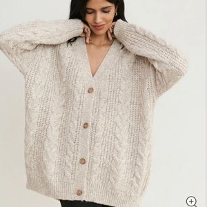 Jenni Kayne Cable Cocoon Cardigan